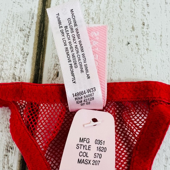 2002 Vintage Victoria’s Secret Thong Small Retired Style - Picture 6 of 7